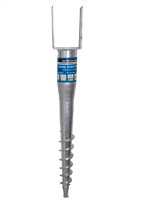 GROUND SCREW, POST SUPPORT, GALVANISED, for 90 x 90mm POST