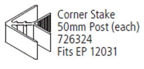 QUIKLOK™ FENCING CORNER STAKE for 50mm POST