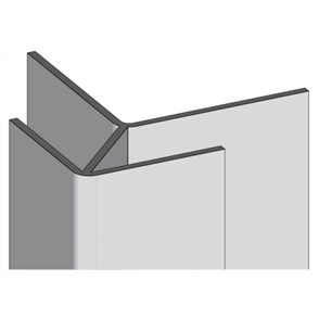 CSR (CEMINTEL) TERRITORY PREFORMED EXTERNAL CORNER HORIZONTAL QUARRY 455mm URBAN CONCRETE