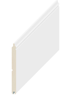 EZITRIM PLUS, PRIMED PINE, FINGER JOINTED, #321 REVERSIBLE LINING BOARD (REGENCY/VEE)