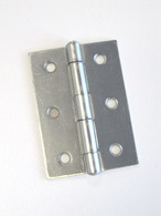 Hinge steel butt 70x50x1.6mm Fixed pin Zinc plated