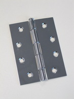 Hinge steel butt 100x75x1.6mm Loose pin Polished chrome