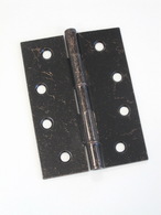 Hinge steel butt 100x75x1.6mm Loose pin Florentine bronze
