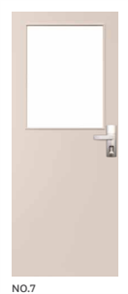 CORINTHIAN DOOR BACKDOOR No.7 SOLID CORE EXP SKIN
