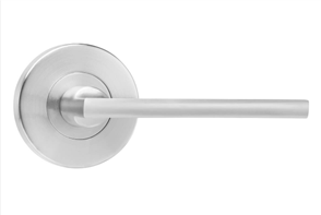 LEMAAR ORBA LEVER  SET  65MM - Satin Chrome