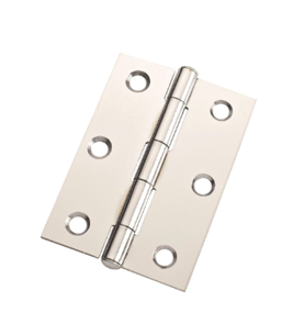 HINGE STEEL BUTT LOOSE PIN  85 x 60 x 1.6mm EACH