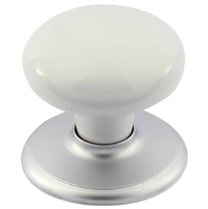 KNOB WARDROBE GAINSBOROUGH PORCELAIN WHITEHALL