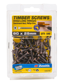 HINGE SCREW FLORENTINE BRONZE