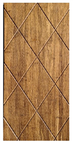 BAMBOO DOOR ROUTED or LASER ETCHED