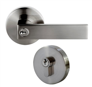 LONSDALE KEY IN LEVER /  DEADBOLT COMBO ROUND