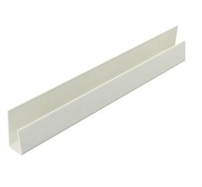 PVC CAPPING MOULD WHITE (CASING BEAD) 10mm
