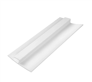 PVC FLASHING MOULD STRIP WHITE 6.0mm x 3000mm