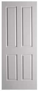 HUME DOOR ASC ASCOT INTERNAL MOULDED PANEL SMOOTH HOLLOW CORE