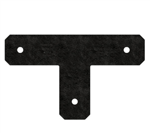 STRAP TIE ZMAX® BLACK POWDER COATED to suit min. 90mm TIMBER