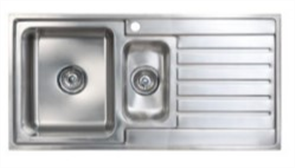SINK STAINLESS STEEL ABOVE MOUNT