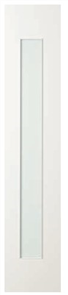 CORINTHIAN SIDELIGHT BUSHFIRE PBUSHSL 101 PRIMED GLAZED ACID ETCHED (BAL) 2040 x 400 x 42mm