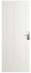 CORINTHIAN DOOR BUSHFIRE PBUSH 44 PRIMED (BAL) 2040 x 820 x 42mm