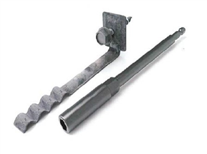 TIES STUBBY GALV. FACE FIX (LIGHT DUTY) R3 with SCREW for TIMBER or METAL BX150