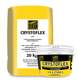 DURAM CRYSTOFLEX KIT (WATERPROOFING MEMBRANE) 2 PART | 30kg