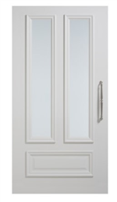 CORINTHIAN DOOR PENINSULA PPENWS 4G, PRIMED MDF SKIN, SOLID MDF CORE, HARDWOOD MOULDINGS