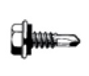 SCREWS ROOF ZIP HEX HEAD with NEO CL4 M6 x 25mm PK100