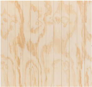 PLYWOOD PANELLING V (VEE) GROOVE (SQUARE EDGE) 2400 x 1200 x 9mm