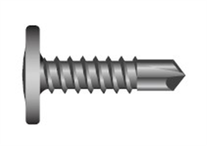 SCREWS BUTTON HEAD (PH#2) CLASS 3 METAL SELF DRILLER