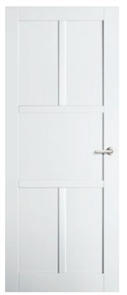 CORINTHIAN DOOR MODA PMOD24 INTERNAL JOINERY PRIMED MDF INFILL