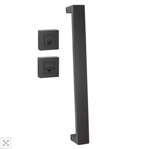 LEMAAR RECTANGLE DOOR PULL COMBINATION SET