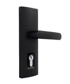 TRILOCK CONTEMPORARY CONTOUR DOUBLE CYLINDER ENTRANCE LEVER SET