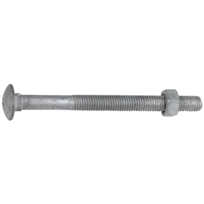 BOLTS & NUTS CUPHEAD METRIC M8 GALVANISED EACH 8mm x 50mm