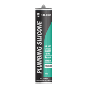 FULLER PLUMBERS SILICONE SEALANT TRANSLUCENT 300g