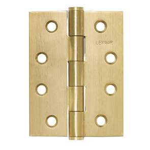 HINGES FIXED PIN FLAT TIP (LEMAAR) includes SCREWS 100 x 75 x 2.5mm