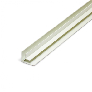 PVC CORNER MOULD INTERNAL JOINT WHITE 4.5mm x 2400mm
