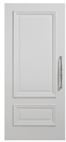 CORINTHIAN DOOR PENINSULA PPEN 2, PRIMED MDF SKIN, SOLID MDF CORE, HARDWOOD MOULDINGS