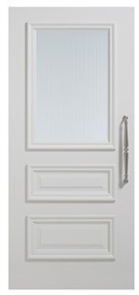 CORINTHIAN DOOR PENINSULA PPEN 3G, PRIMED MDF SKIN, SOLID MDF CORE, HARDWOOD MOULDINGS