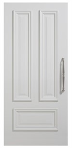 CORINTHIAN DOOR PENINSULA PPEN 4, PRIMED MDF SKIN, SOLID MDF CORE, HARDWOOD MOULDINGS