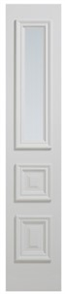 CORINTHIAN SIDELIGHT PENINSULA PPENSL 3G, PRIMED MDF SKIN, SOLID MDF CORE, HARDWOOD MOULDINGS